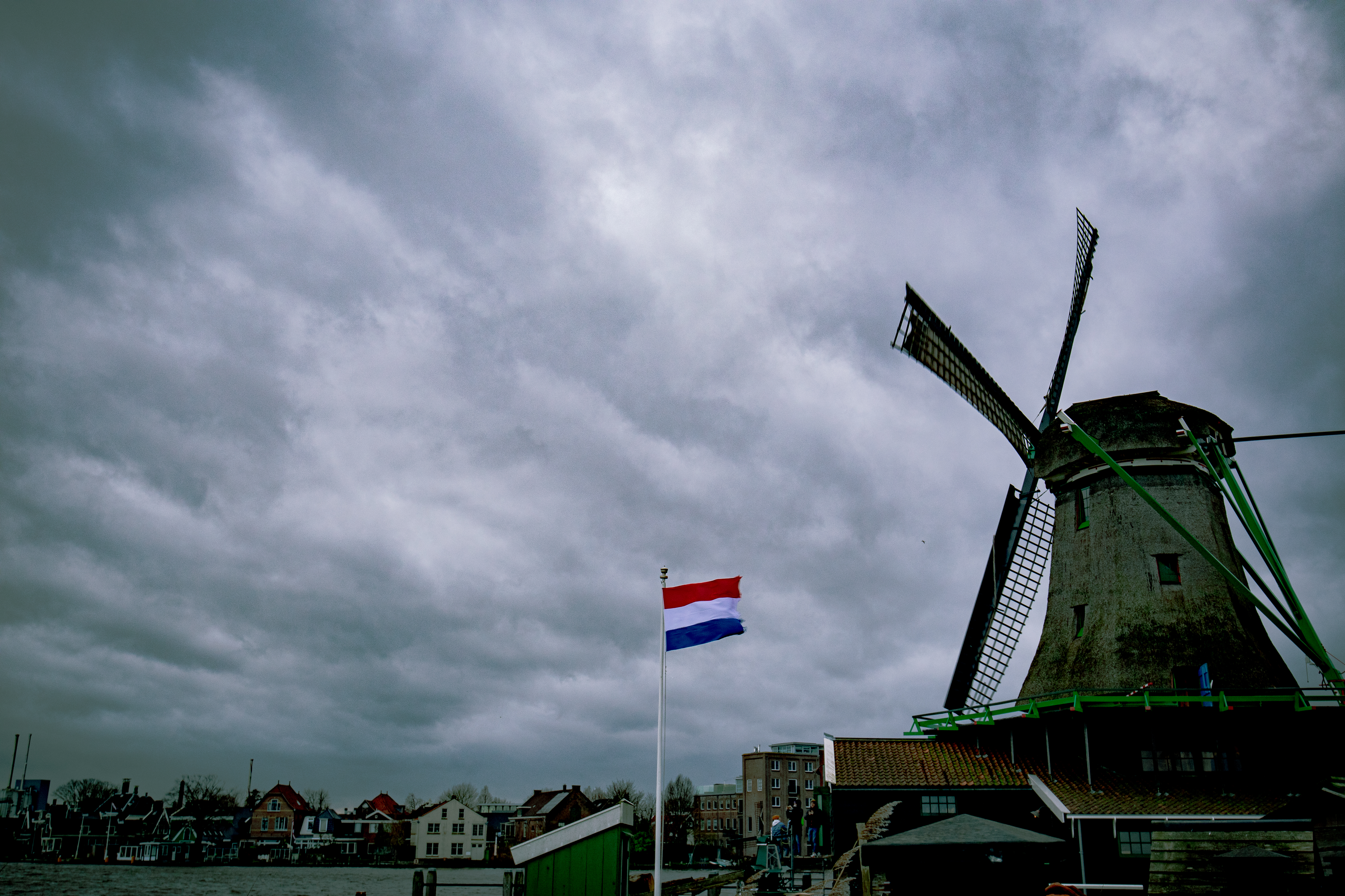 A windmil in Amsterdam